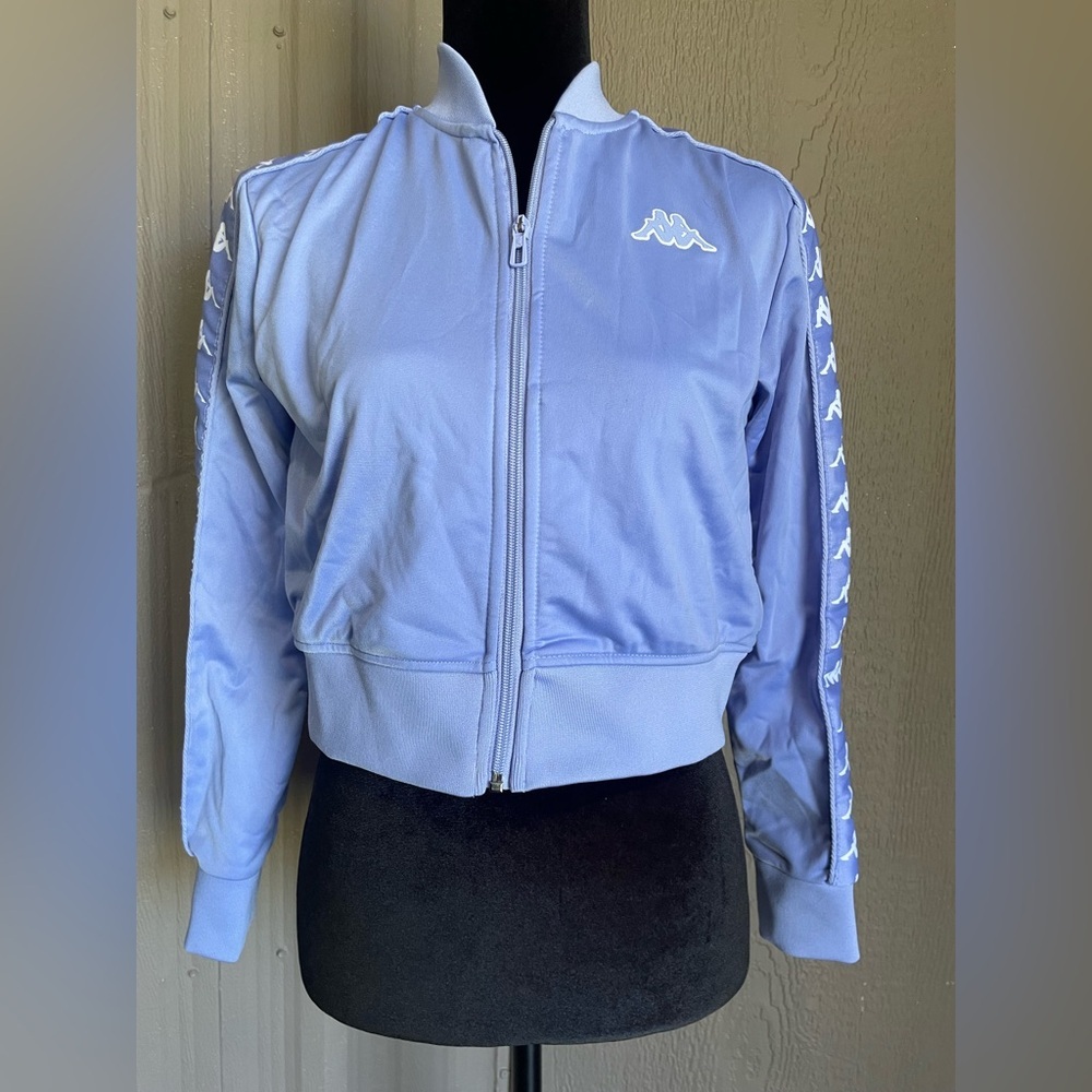 Kappa Banda Ponce Crop Track Jacket periwinkle XS - Picture 2 of 14